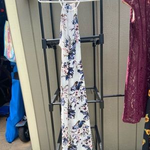multi colored floral dress